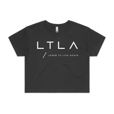 LTLA Womens AS Colour Crop Tee Thumbnail